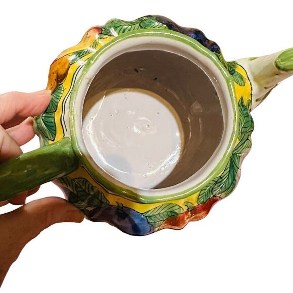 Vintage Ravello Hand Painted Italian Ceramic Teapot "Rare FInd" - Picture 6 of 8
